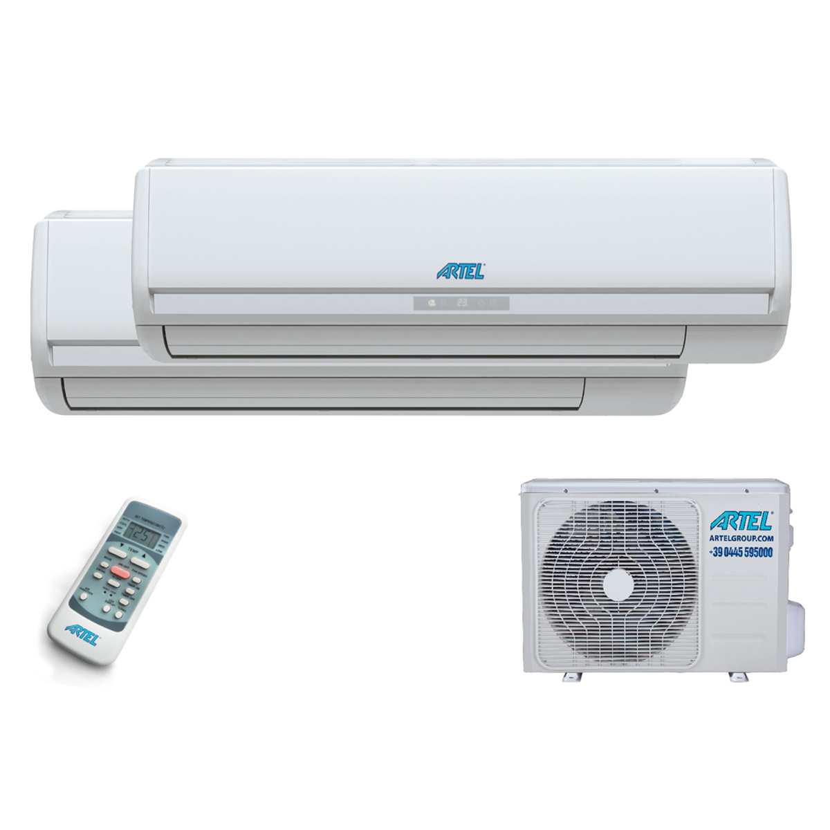 Airco Multi Split 2x (2.8kw/9000BTU) 2 kamers