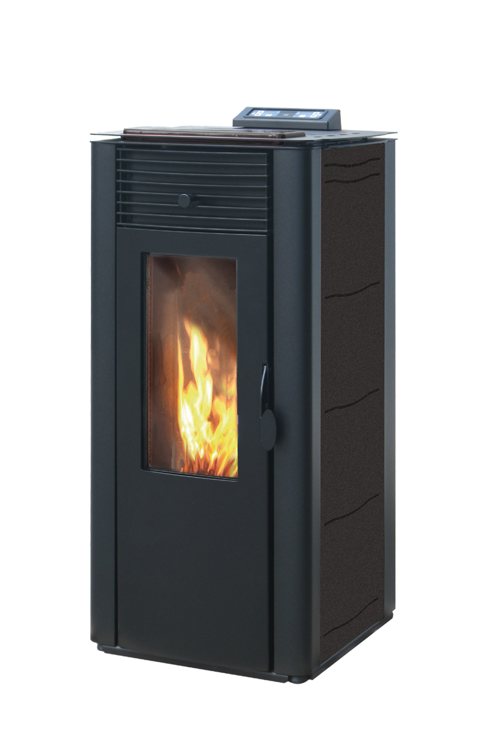 Pelletkachel CV 15 kW (350m3)  zw/gr classic