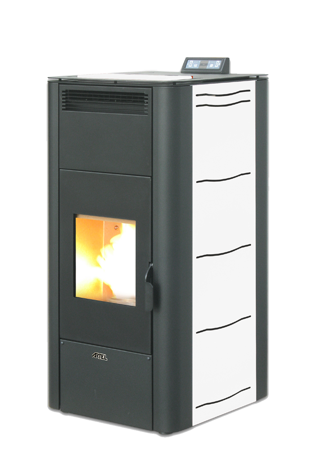 Pelletkachel CV 20 kW (Ã‚Â±380m3) wit