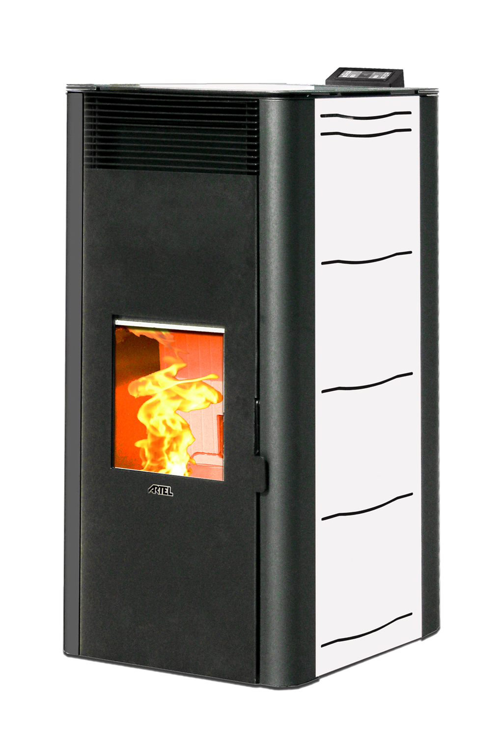 Pelletkachel CV 32 kW (Ã‚Â±630m3) wit