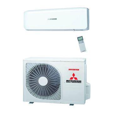 Airco Mitsubishi single split wangmodel | BlueSolid®