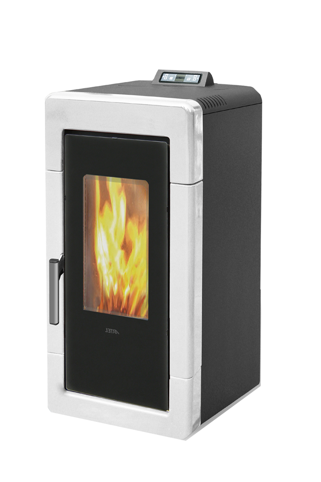 Pelletkachel CV 15 kW-(Ã‚Â±300m3) - Wit ceramic